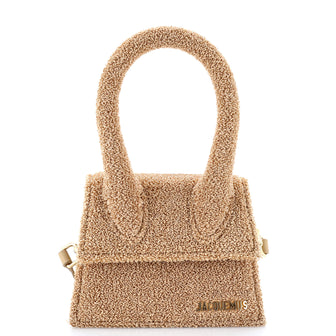 Jacquemus Le Chiquito Moyen Bag Shearling