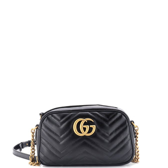 Gucci GG Marmont Shoulder Bag Matelasse Leather Small