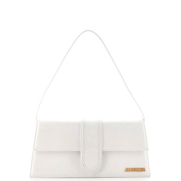 Jacquemus Le Bambino Top Handle Flap Bag Leather Long