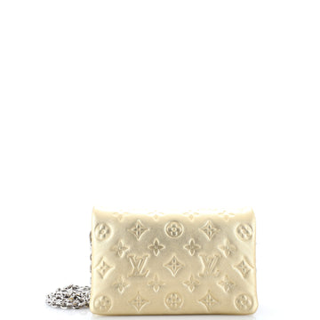 Louis Vuitton Coussin Pochette Monogram Embossed Lambskin