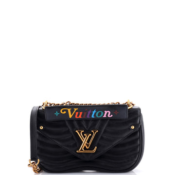 Louis Vuitton New Wave Chain Bag Quilted Leather MM