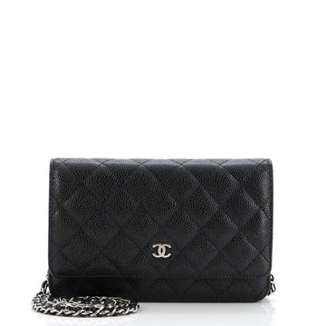 Chanel Wallet on Chain Quilted Caviar