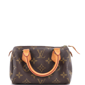 Louis Vuitton Speedy Mini HL Handbag Monogram Canvas