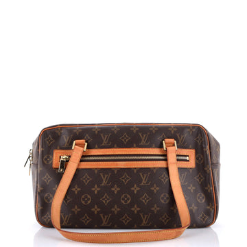 Louis Vuitton Cite Handbag Monogram Canvas GM