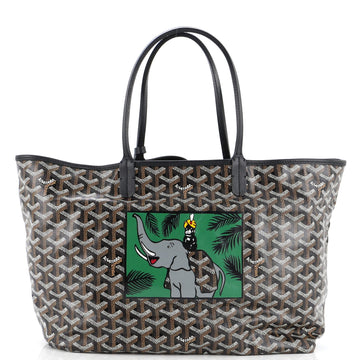 Goyard Saint Louis Tote Printed Coated Canvas PM