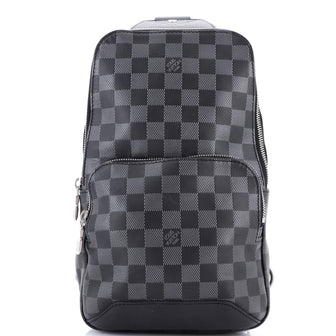Louis Vuitton Avenue Sling Bag Damier Infini Leather