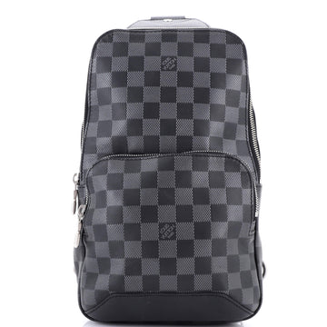 Louis Vuitton Avenue Sling Bag Damier Infini Leather