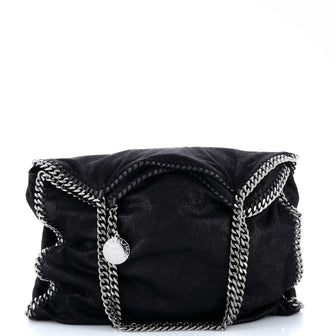 Stella McCartney Falabella Fold Over Bag Shaggy Deer