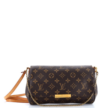 Louis Vuitton Favorite Handbag Monogram Canvas MM