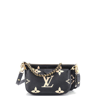 Louis Vuitton Multi Pochette Accessoires Bicolor Monogram Empreinte Giant