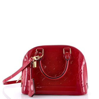 Louis Vuitton Alma Handbag Monogram Vernis BB