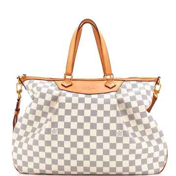 Louis Vuitton Siracusa Handbag Damier GM