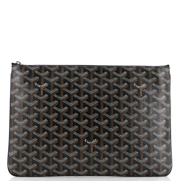Goyard Senat Zip Pouch Coated Canvas MM