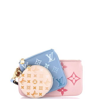 Louis Vuitton Trio Pouch Set By The Pool Monogram Empreinte Giant