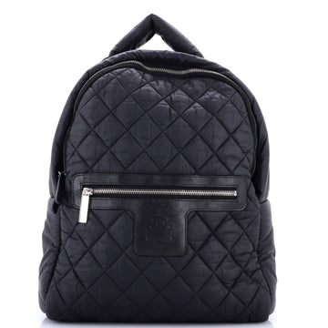 Chanel Coco Cocoon Backpack Quilted Nylon Large