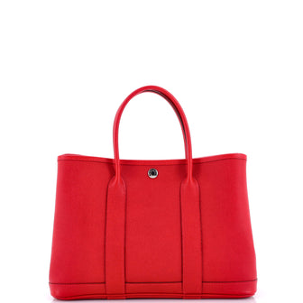 Hermes Garden Party Tote Leather 30