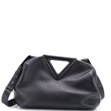 Bottega Veneta Point Shoulder Bag Leather Medium