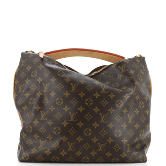 Louis Vuitton Sully Handbag Monogram Canvas MM