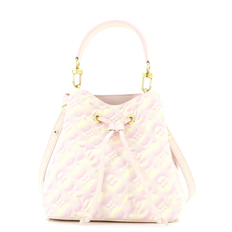 Louis Vuitton NeoNoe Handbag Stardust Monogram Empreinte Leather BB