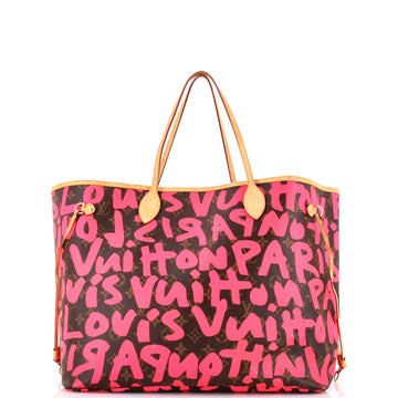 Louis Vuitton Neverfull Tote Limited Edition Monogram Graffiti GM
