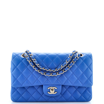 Chanel Classic Double Flap Bag Quilted Lambskin Medium