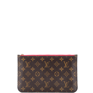 Louis Vuitton Neverfull Pochette Monogram Canvas Large