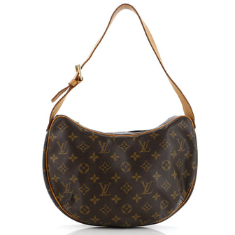 Louis Vuitton Croissant Handbag Monogram Canvas MM