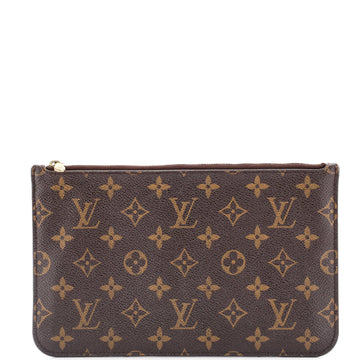 Louis Vuitton Neverfull Pochette Monogram Canvas Large