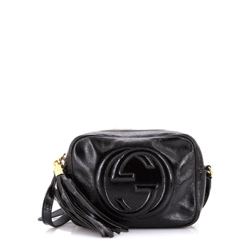 Gucci Soho Disco Crossbody Bag Patent Small