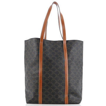 Celine Museum Shopper Tote Triomphe Canvas Tall