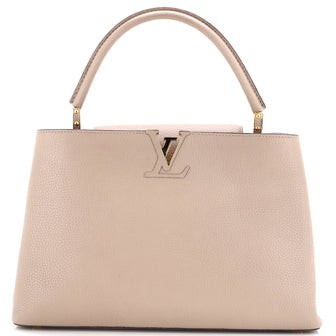 Louis Vuitton Capucines Bag Leather MM
