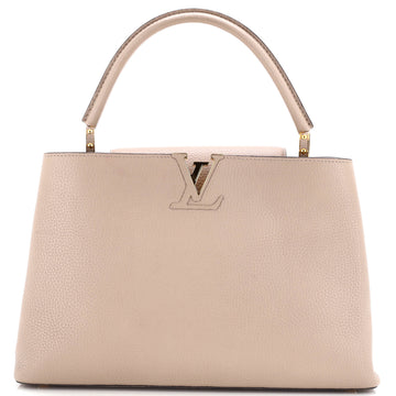 Louis Vuitton Capucines Bag Leather MM