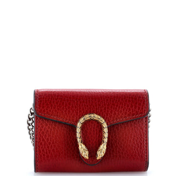 Gucci Dionysus Chain Coin Purse Leather