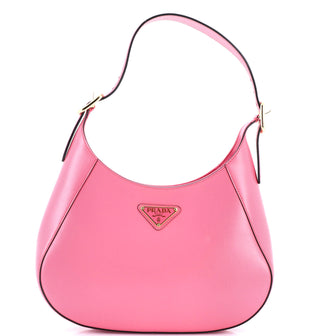 Prada Cleo Shoulder Bag Box Calf Medium