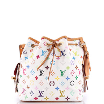 Louis Vuitton Petit Noe Handbag Monogram Multicolor