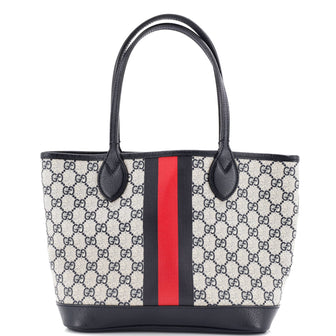 Gucci Ophidia Open Shopping Tote GG Coated Canvas Small