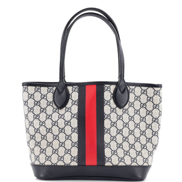 Gucci Ophidia Open Shopping Tote GG Coated Canvas Small