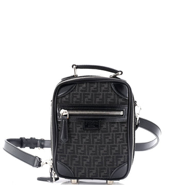 Fendi Trolley Crossbody Bag Recycled Fabric Jacquard Mini