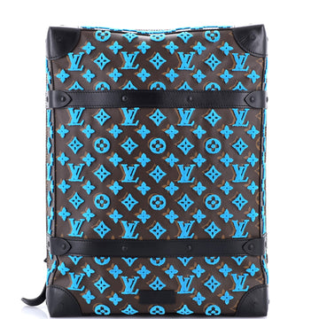 Louis Vuitton Soft Trunk Backpack Monogram Tuffetage Canvas PM