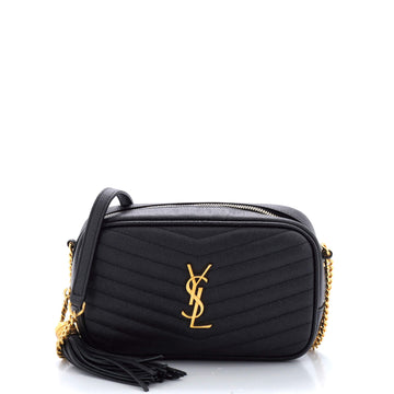 Saint Laurent Lou Camera Bag Matelasse Chevron Leather Mini