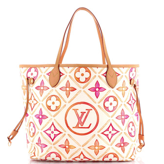 Louis Vuitton Neverfull NM Tote Limited Edition Monogram Tiles MM