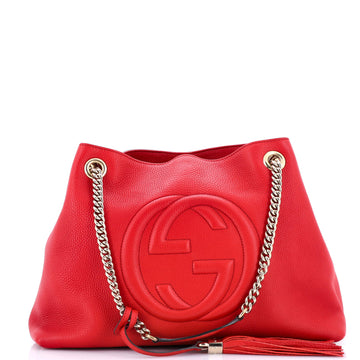 Gucci Soho Chain Strap Shoulder Bag Leather Medium