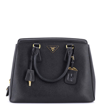 Prada Parabole Tote Saffiano Leather Medium