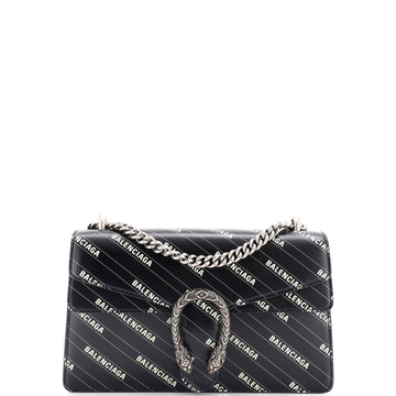 Gucci x Balenciaga The Hacker Project Dionysus Bag Logo Printed Leather Small