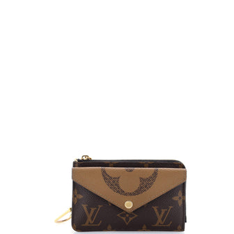 Louis Vuitton Recto Verso Card Holder Reverse Monogram Canvas