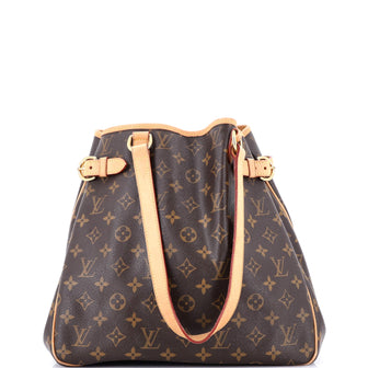 Louis Vuitton Batignolles Handbag Monogram Canvas Vertical