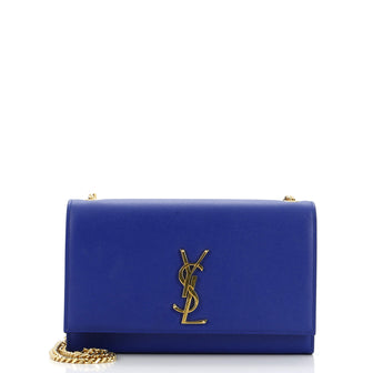 Saint Laurent Classic Monogram Crossbody Bag Grainy Leather Medium