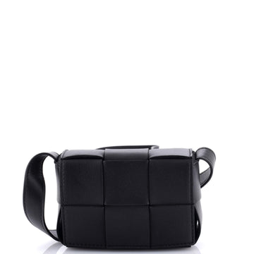 Bottega Veneta Cassette Crossbody Bag Maxi Intrecciato Leather Candy