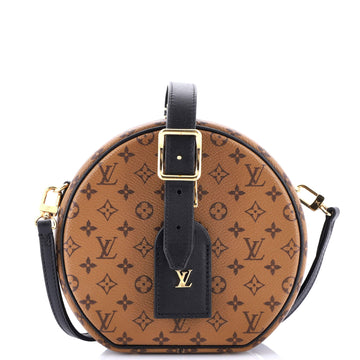 Louis Vuitton Petite Boite Chapeau Bag Reverse Monogram Canvas