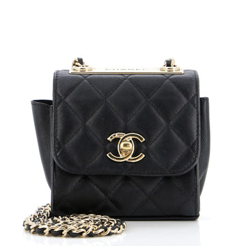 Chanel Trendy CC Clutch with Chain Quilted Lambskin Small